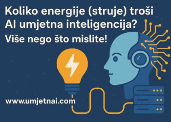Koliko energije (struje) troši AI umjetna inteligencija? Više nego što mislite! www.umjetnai.com