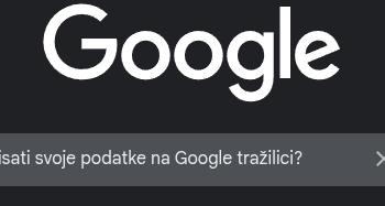 kako izbrisati podatke sa google