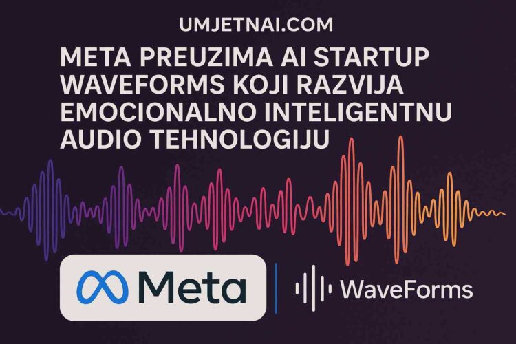 Meta preuzima AI startup WaveForms koji razvija emocionalno inteligentnu audio tehnologiju