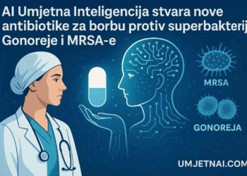 AI Umjetna Inteligencija stvara nove antibiotike za borbu protiv superbakterija Gonoreje i MRSA-e
