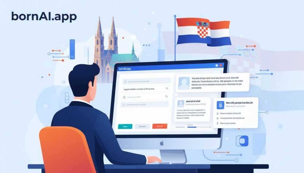 bornai app croatian ai text generation illustration e6588435